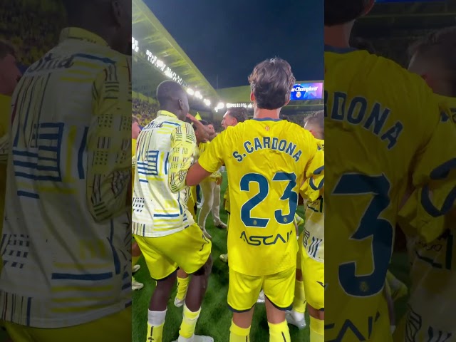 Vídeo relacionado con Villarreal CF Banvil Banderín, Amarillo/Azul, Única