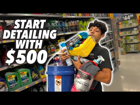 Start Your Detailing Business With $500 - VIP Mobile Detail