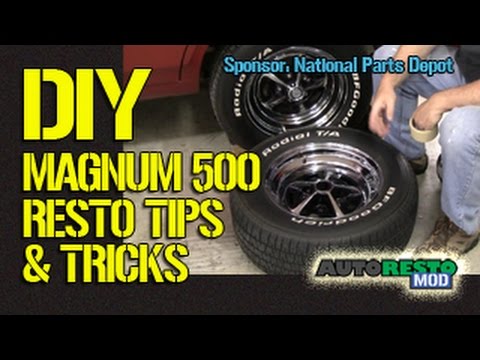 How To Magnum 500 Wheel Refinish Episode 208 Autorestomod
