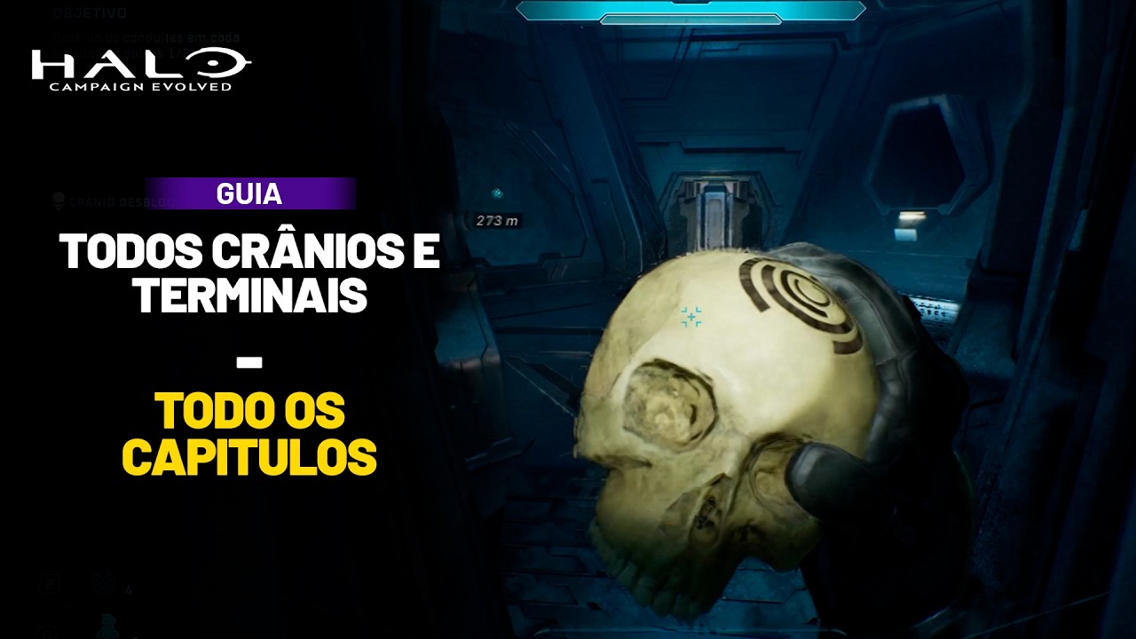 HALO CAMPAIGN EVOLVED - Localização de Todos os Crânios e Terminais