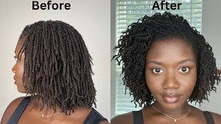 How to Get VOLUMINOUS CURLS | LOCS & MICROLOCS, step-by-step