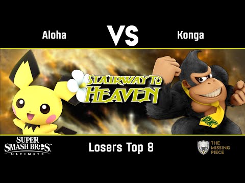 Aloha (Pichu) vs Konga (Donkey Kong) - Losers Top 8 - Stairway to Heaven #31