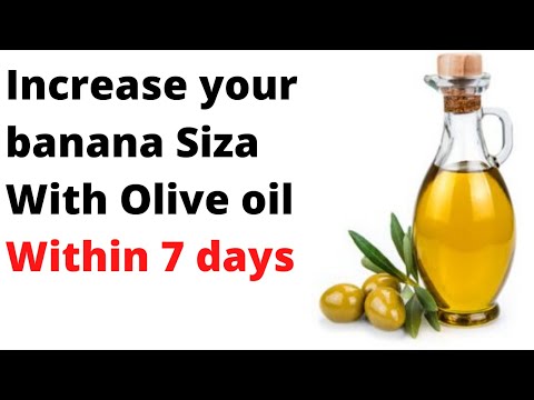 Olive oil And Vitamin E And with this powder incredible result | to get the biggest banana Size Video