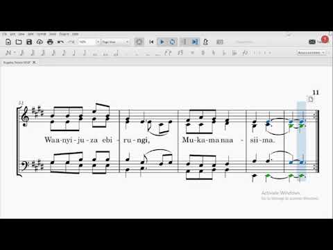 RUGABA YEBARE, Composed by Francis Katwiromunda, sung by Little Angels Choir