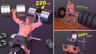 Breaking Guinness Records in Epic Workouts | Heaviest Weight lifted by human ?