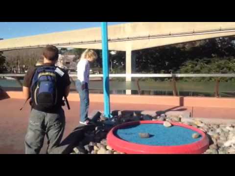 Epcot fountain water fun! 1/21/15