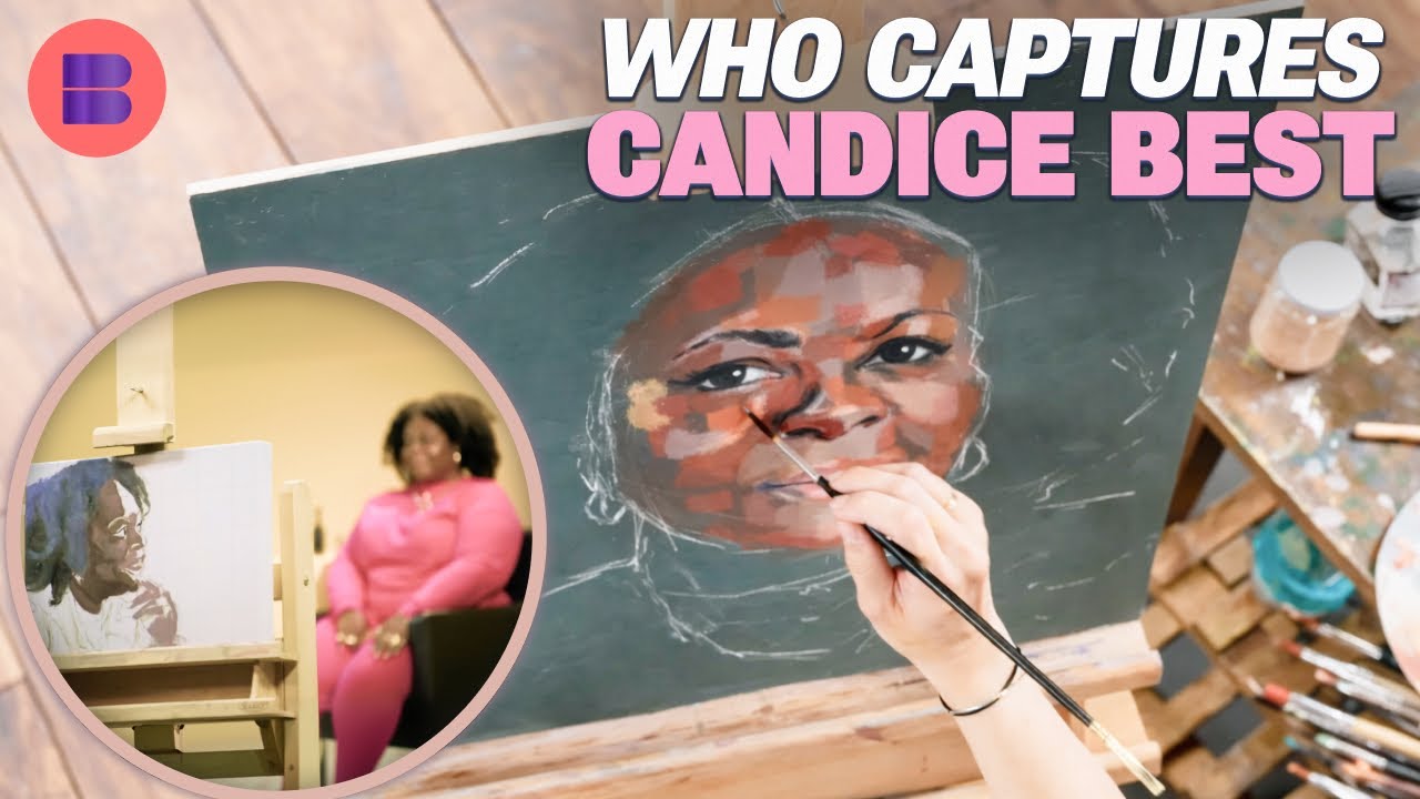 Lamar and Candice Sit for Portrait Artists | Portrait Artist of the Year