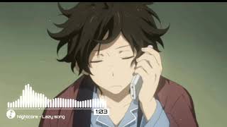 【Nightcore】 – The Lazy Song (Lyrics)