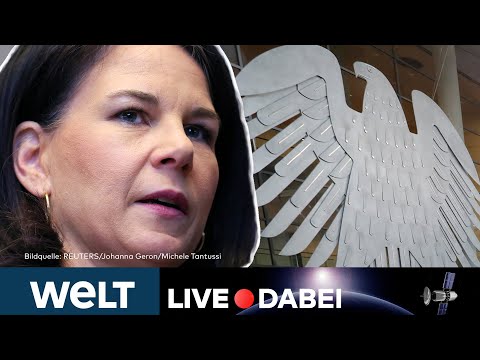 BAERBOCK-BEFRAGUNG: Ukraine und Nahost – Außenministerin stellt sich Abgeordneten | WELT Live dabei