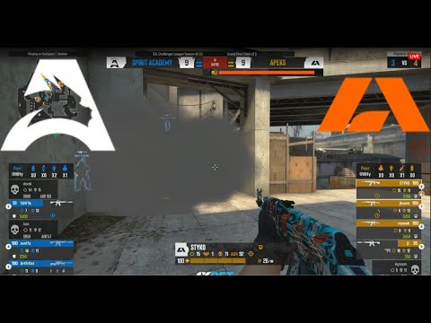 Spirit Academy vs Apeks - ESL Challenger League -  EU Grand Final l Highlights