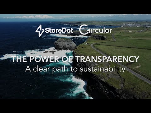 The power of transparency: StoreDot's clear path to sustainable extreme fast charging technology logo