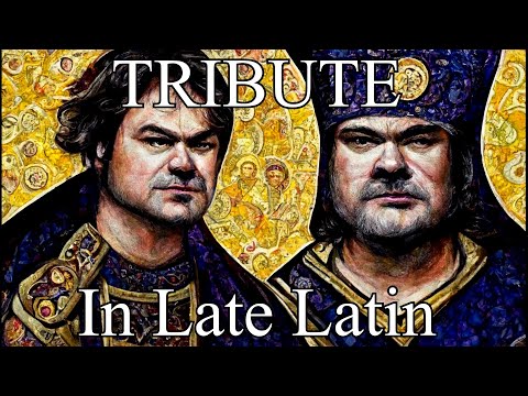 Tenacious D - Tribute cover in Late Latin (3rd - 5th century A.D) Bardcore/Medieval style