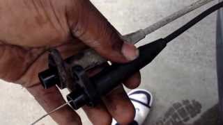 How to change a kickdown cable on a Box Chevy Caprice