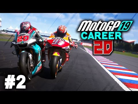 FIRST POLE POSITION! | MotoGP 19 Quartararo Career Mode Gameplay Part 2(MotoGP 2019 Game)