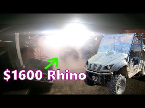 Buying and Fixing a Yamaha Rhino 660 UTV