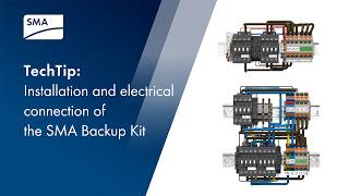 TechTip: Installation and electrical connection of the SMA Backup Kit