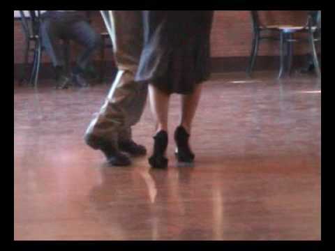  Javier Rodriguez  and  Geraldine Rojas  are  dancing  to  the  milonga  "  Ella Es Asi  "