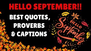 Best Hello September Quotes   Greatest September Quotes & Sayings