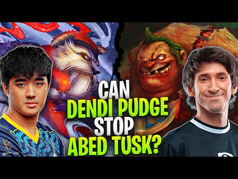 Can DENDI The Legendary PUDGE Stop ABED's Winning Streak With TUSK? Insane 2 Games