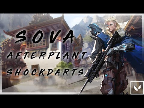 VALORANT EASY AFTER PLANT SHOCK DART LINEUPS [ALL MAPS]