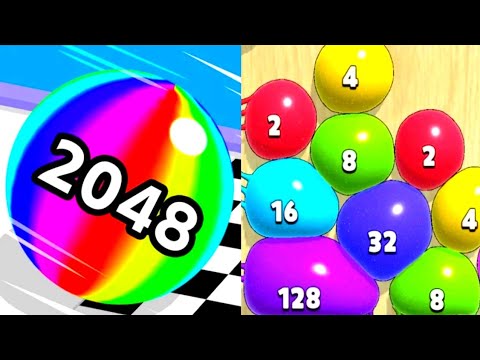 Ball Run 2048 Vs Blob Merge 3D Android,iOS Gameplay Walkthrough (Part 31)