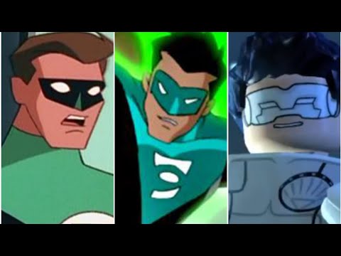 Evolution of "Kyle Rayner" in Cartoons and Video Games. (DC Comics) (Green Lantern)