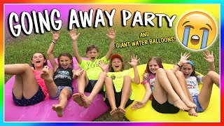 OUR GOING AWAY PARTY!😭| We Are The Davises