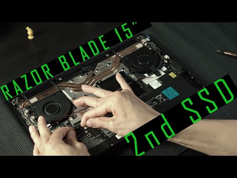Adding a 2nd SSD, Razer Base 2020 (In 60sec)