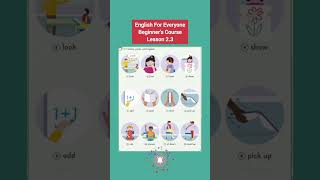 English For Everyone Junior, Beginners Course, Look, Listen and Learn, Lesson 2.3, My Friends