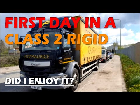 🚚 First Day in a HGV Class 2  |  How did I get on?