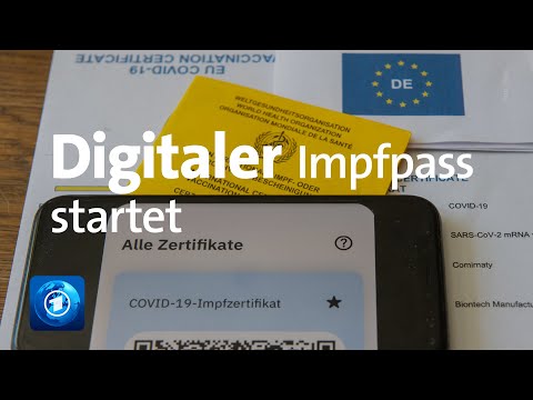Digitales Impfzertifikat für Corona-Impfungen gestartet