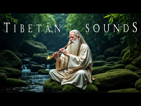 No Thoughts, No Stress, Just Peace • Tibetan Healing Flute • Cleanses Out Of All Bad Energy