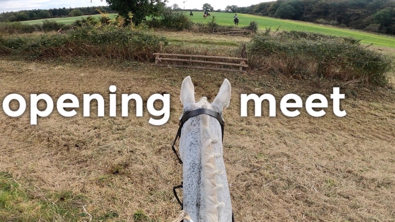OPENING MEET RIDING ZACK - Nar Valley Bloodhounds 2024