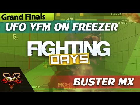 【Grand Finals】UFO VFM ON Freezer (Bison) vs Buster MX (Dhalsim) - Fighting Days [ Area 12 ] #SFV