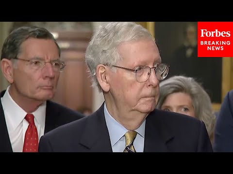 JUST IN: McConnell Asked Point Blank About Trump's Hush Money Trial After Stormy Daniels Testimony