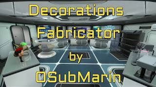 Subnautica New Decorations Fabricator by OSubMarin