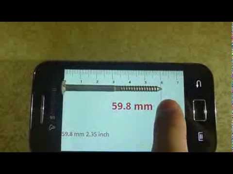 MM Ruler: Measuring Tape Video