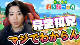【どうぶつの森】完全初見マジでなんもわからない！！！