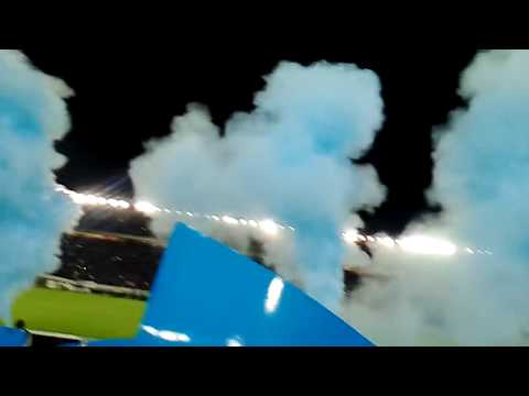 "Salida de millonarios vs nacional 2016" Barra: Comandos Azules • Club: Millonarios