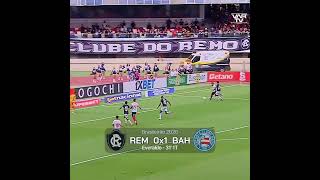 GOL DO BAHIA | EVERALDO | REMO 0X1 BAHIA | BRASILEIRÃO 2026 | 22/03/2026