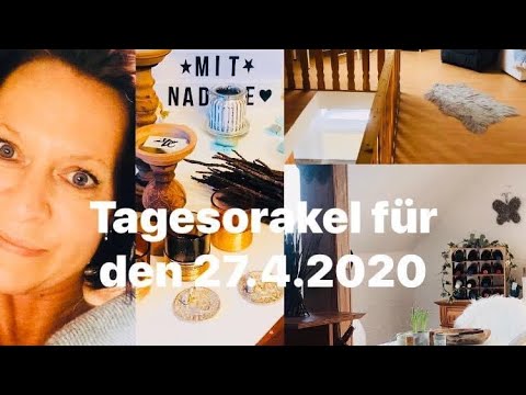 Tagesorakel für den 27.4.2020, Gespräche räumen Zweifel aus, Klarheit, Masken fallen 💐