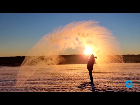 Einfangen des erstaunlichen Mpemba-Effekts in Schleiz, Deutschland