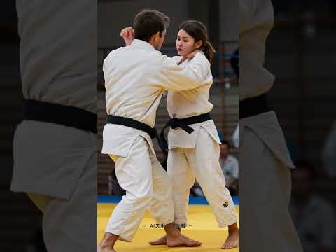 男女混合！白熱の柔道スパーリング  #taekwondo #judo #martialarts #japan #karate