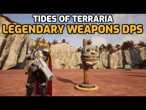 Palworld: Legendary Weapons DPS Test | Tides of Terraria