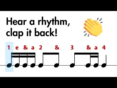 Rhythm Clap Along: Level 4 to 5 (for Beginners/Kids) 👂🎵👏