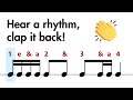 Rhythm Clap Along Level 4 To 5 For Beginners Kids