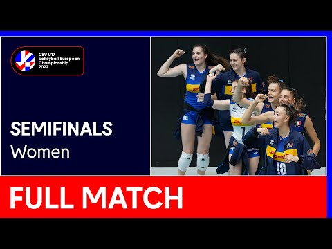 Full Match | Italy vs. Germany - CEV U17 Volleyball European Championship 2022