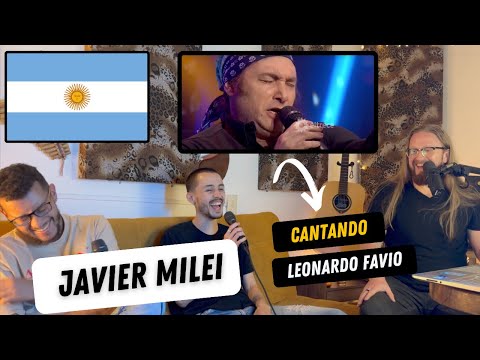 Full Reaccion a Javier Milei - Leonardo Fabio Cover | Reacción en Español | El Gringo Mas Latino