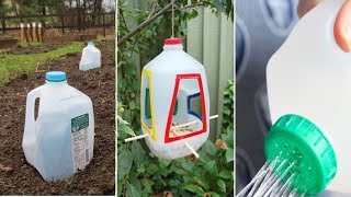 You Will Never Throw Away Used Milk Jugs After Watching This