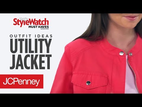 Spring Jacket Styles: Utility Jacket | JCPenney